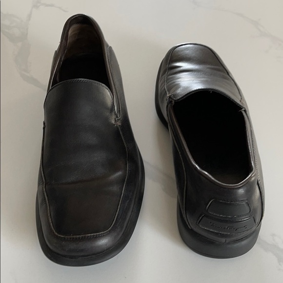 Salvatore Ferragamo Leather Slip-On Loafer Shoe main image 5